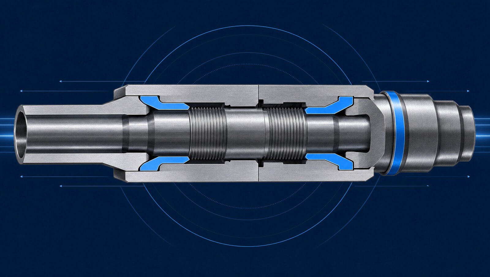 TSC connection cutaway