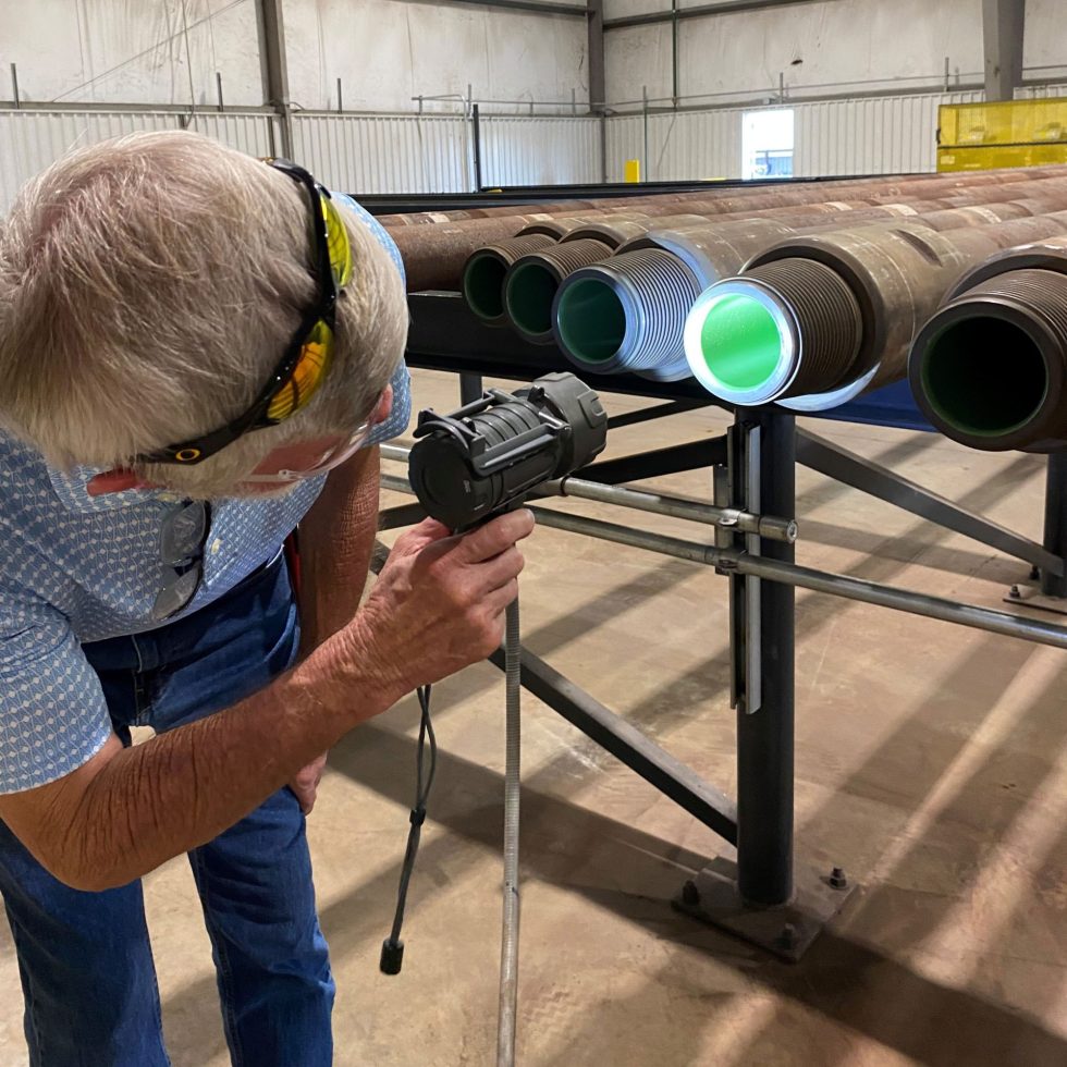 Internal plastic coating inside a drill pipe