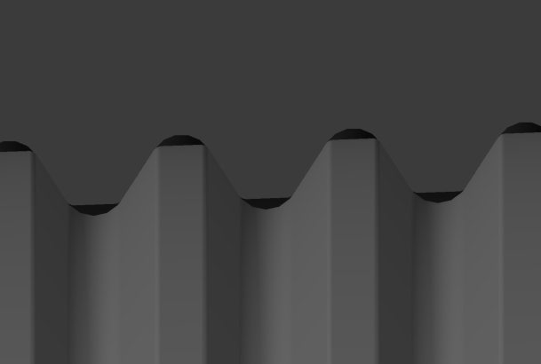 PTECH+ threadform cross-section